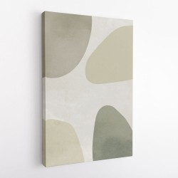 Minimalist Abstract Art Featuring Soft Pebble-Like 56