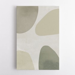 Minimalist Abstract Art Featuring Soft Pebble-Like 56