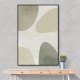 Minimalist Abstract Art Featuring Soft Pebble-Like 56