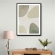 Minimalist Abstract Art Featuring Soft Pebble-Like 56