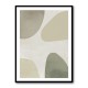 Minimalist Abstract Art Featuring Soft Pebble-Like 56