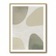 Minimalist Abstract Art Featuring Soft Pebble-Like 56