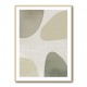 Minimalist Abstract Art Featuring Soft Pebble-Like 56