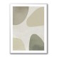 Minimalist Abstract Art Featuring Soft Pebble-Like 56