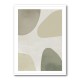Minimalist Abstract Art Featuring Soft Pebble-Like 56