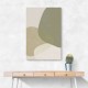Minimalist Abstract Art Featuring Soft Pebble-Like 57