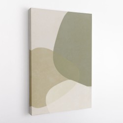 Minimalist Abstract Art Featuring Soft Pebble-Like 57