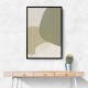 Minimalist Abstract Art Featuring Soft Pebble-Like 57
