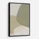 Minimalist Abstract Art Featuring Soft Pebble-Like 57