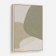 Minimalist Abstract Art Featuring Soft Pebble-Like 57
