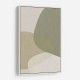 Minimalist Abstract Art Featuring Soft Pebble-Like 57