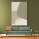 Minimalist Abstract Art Featuring Soft Pebble-Like 57