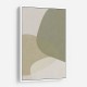 Minimalist Abstract Art Featuring Soft Pebble-Like 57