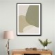 Minimalist Abstract Art Featuring Soft Pebble-Like 57