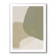 Minimalist Abstract Art Featuring Soft Pebble-Like 57