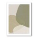 Minimalist Abstract Art Featuring Soft Pebble-Like 57