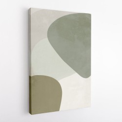 Minimalist Abstract Art Featuring Soft Pebble-Like 58