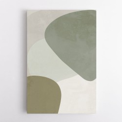 Minimalist Abstract Art Featuring Soft Pebble-Like 58