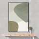 Minimalist Abstract Art Featuring Soft Pebble-Like 58