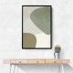 Minimalist Abstract Art Featuring Soft Pebble-Like 58