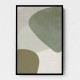 Minimalist Abstract Art Featuring Soft Pebble-Like 58