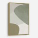 Minimalist Abstract Art Featuring Soft Pebble-Like 58