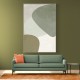 Minimalist Abstract Art Featuring Soft Pebble-Like 58