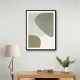 Minimalist Abstract Art Featuring Soft Pebble-Like 58