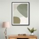 Minimalist Abstract Art Featuring Soft Pebble-Like 58