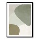 Minimalist Abstract Art Featuring Soft Pebble-Like 58