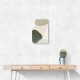 Minimalist Abstract Art Featuring Soft Pebble-Like 59