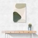 Minimalist Abstract Art Featuring Soft Pebble-Like 59