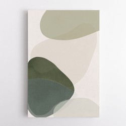 Minimalist Abstract Art Featuring Soft Pebble-Like 59