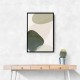 Minimalist Abstract Art Featuring Soft Pebble-Like 59