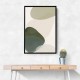 Minimalist Abstract Art Featuring Soft Pebble-Like 59