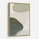 Minimalist Abstract Art Featuring Soft Pebble-Like 59