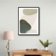 Minimalist Abstract Art Featuring Soft Pebble-Like 59