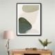 Minimalist Abstract Art Featuring Soft Pebble-Like 59