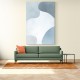 Minimalist Abstract Art With Soft Edged Organic Shapes 52