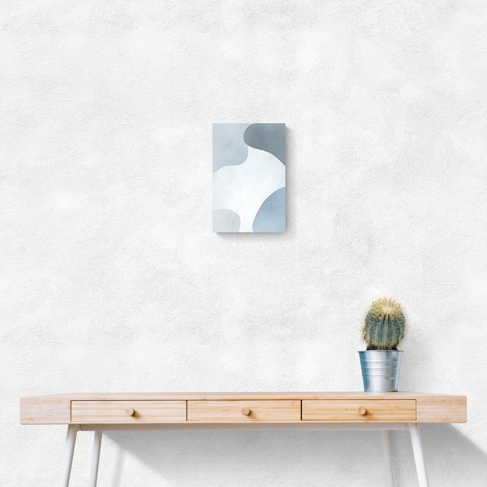 Minimalist Abstract Art With Soft Edged Organic Shapes 52