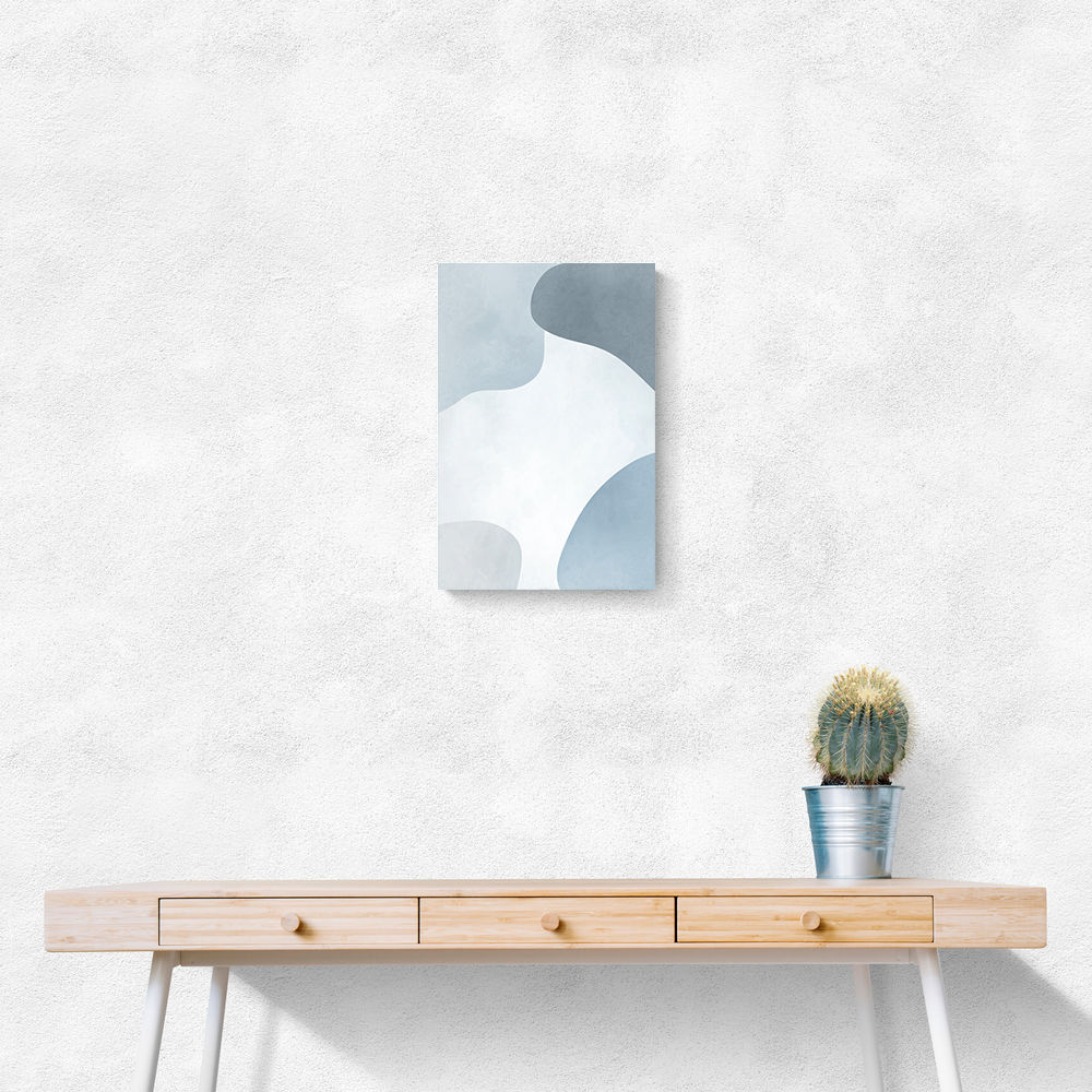 Minimalist Abstract Art With Soft Edged Organic Shapes 52