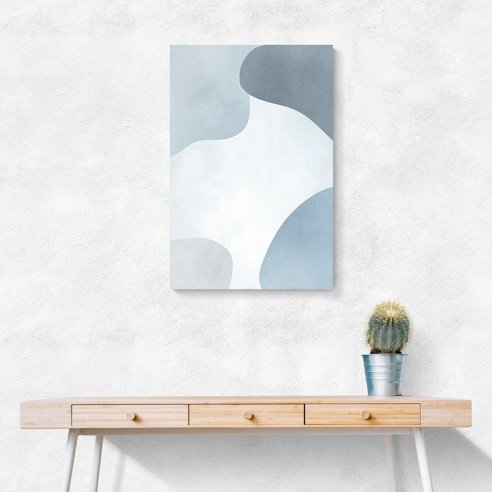 Minimalist Abstract Art With Soft Edged Organic Shapes 52
