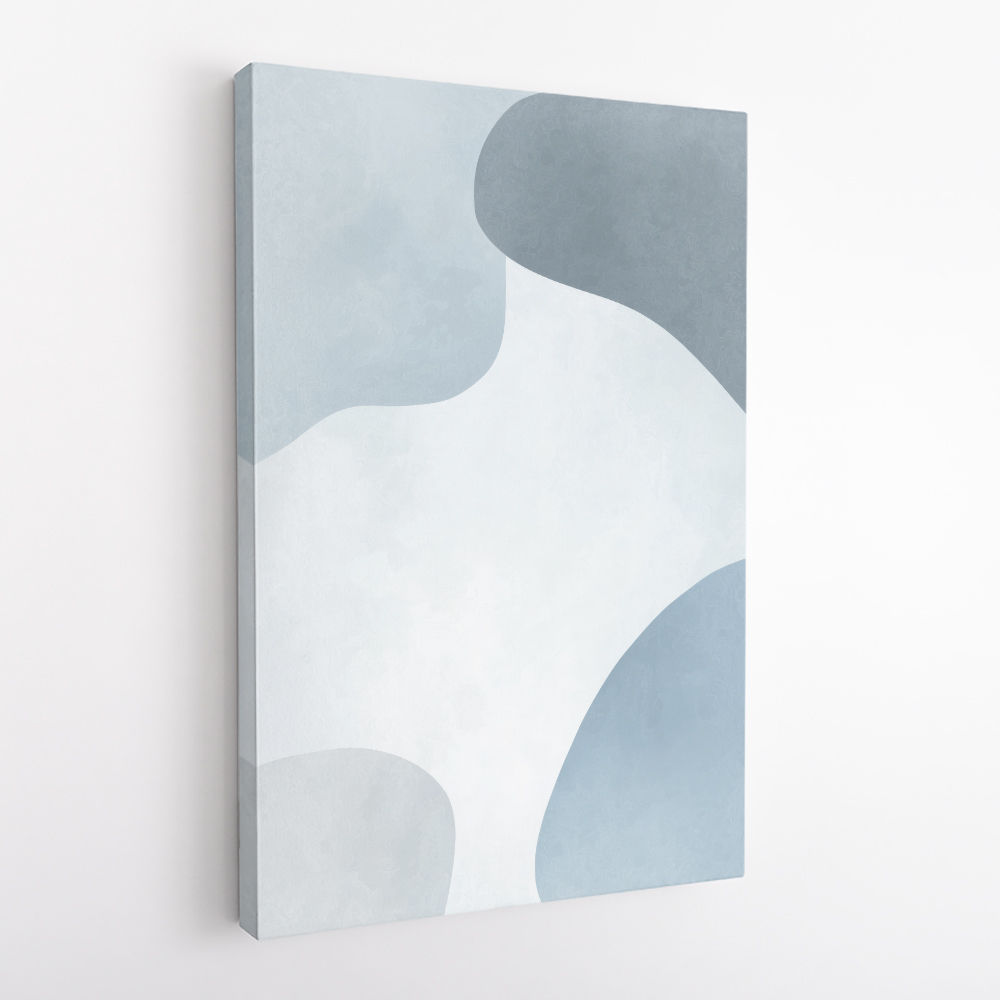 Minimalist Abstract Art With Soft Edged Organic Shapes 52