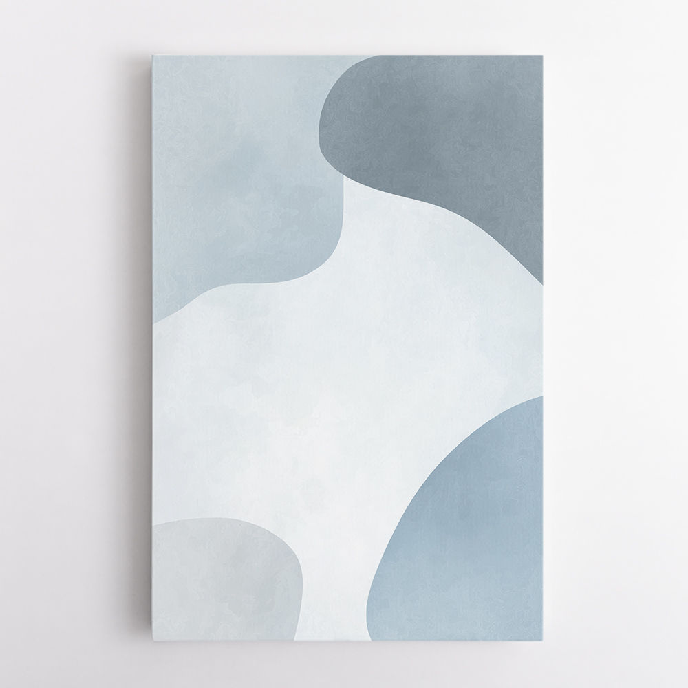 Minimalist Abstract Art With Soft Edged Organic Shapes 52