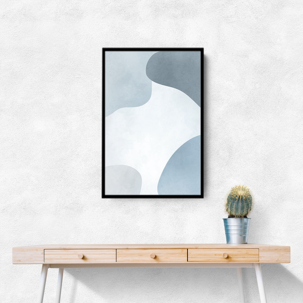 Minimalist Abstract Art With Soft Edged Organic Shapes 52