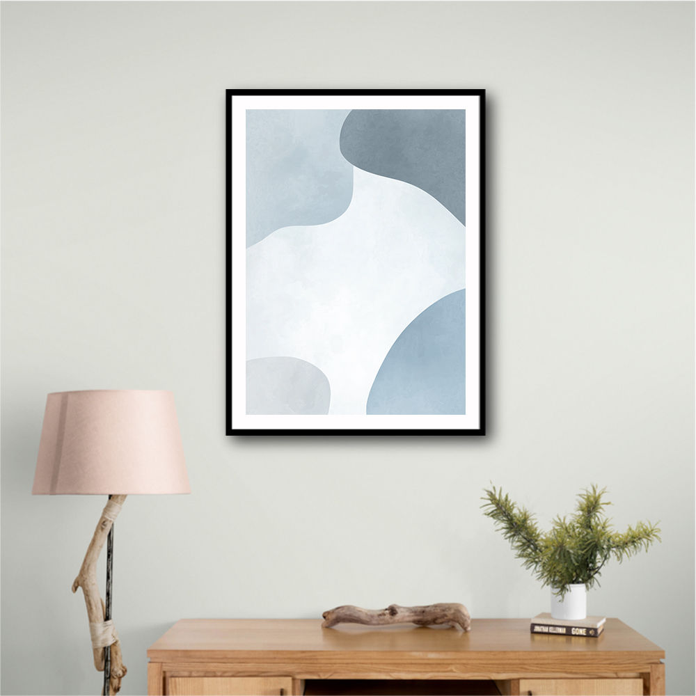 Minimalist Abstract Art With Soft Edged Organic Shapes 52