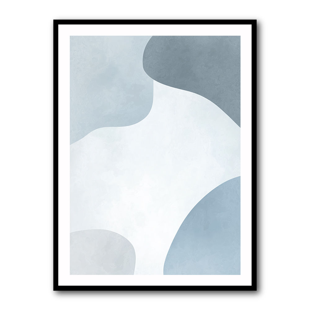 Minimalist Abstract Art With Soft Edged Organic Shapes 52