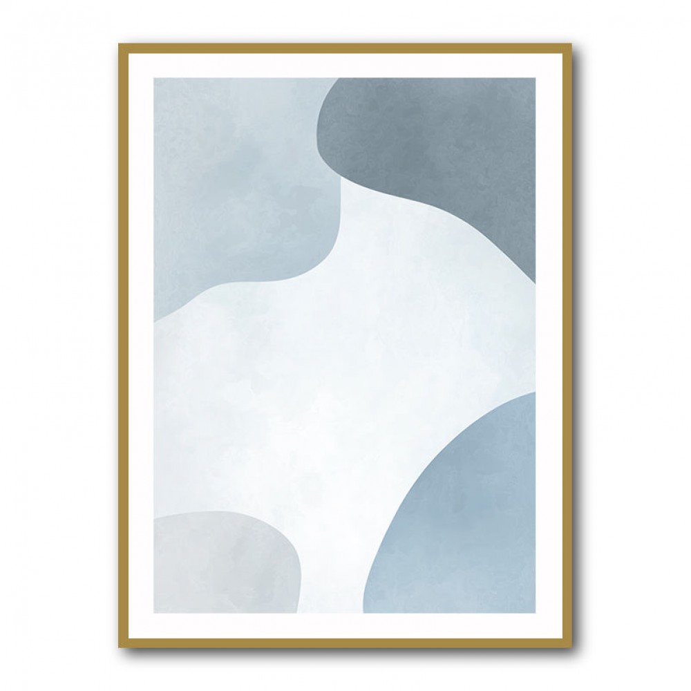 Minimalist Abstract Art With Soft Edged Organic Shapes 52