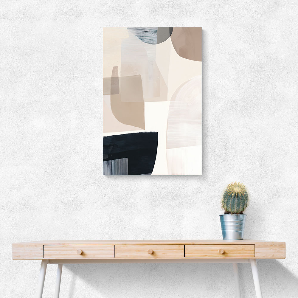 Minimalist Abstract Collage With Overlapping Organic Shapes 13 Minimalist Abstract Collage With Overlapping Organic Shapes 13