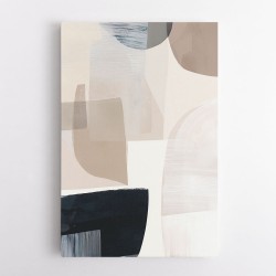 Minimalist Abstract Collage With Overlapping Organic Shapes 13